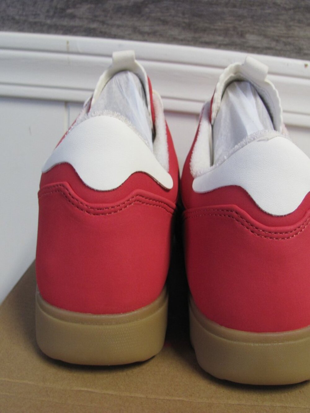 RYKA WOMENS EFFORTLESS TENNIS SHOES RED SALSA NIB - Picture 7 of 14
